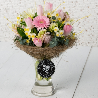 Helen James Pastel Spring Vase