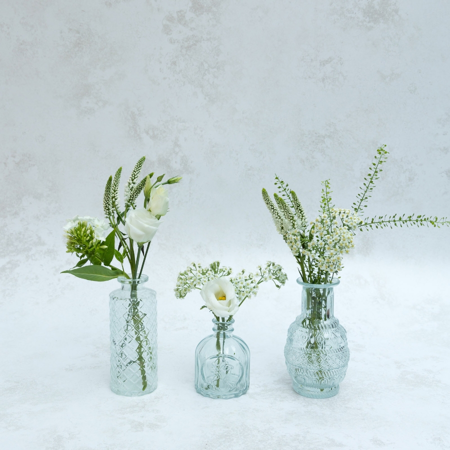 Harlow Bud Vases x 3