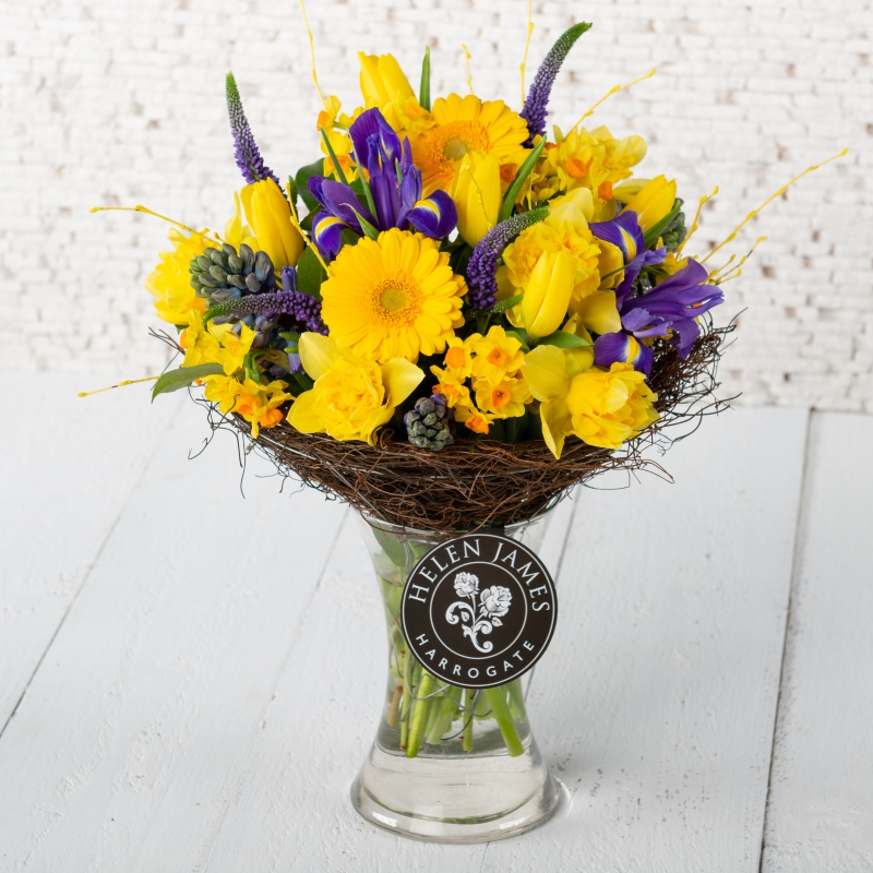 Helen James Vibrant Spring Vase