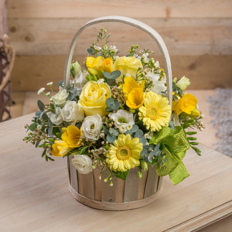 Yellow basket