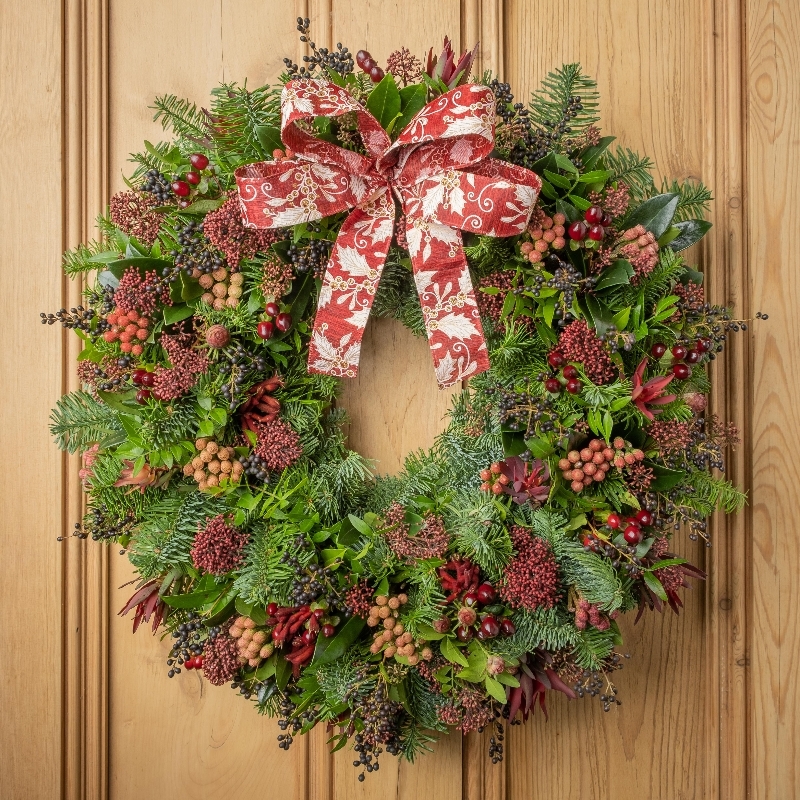 Rustic Door Garland