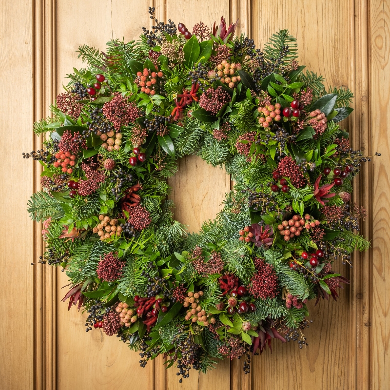 Rustic Door Garland