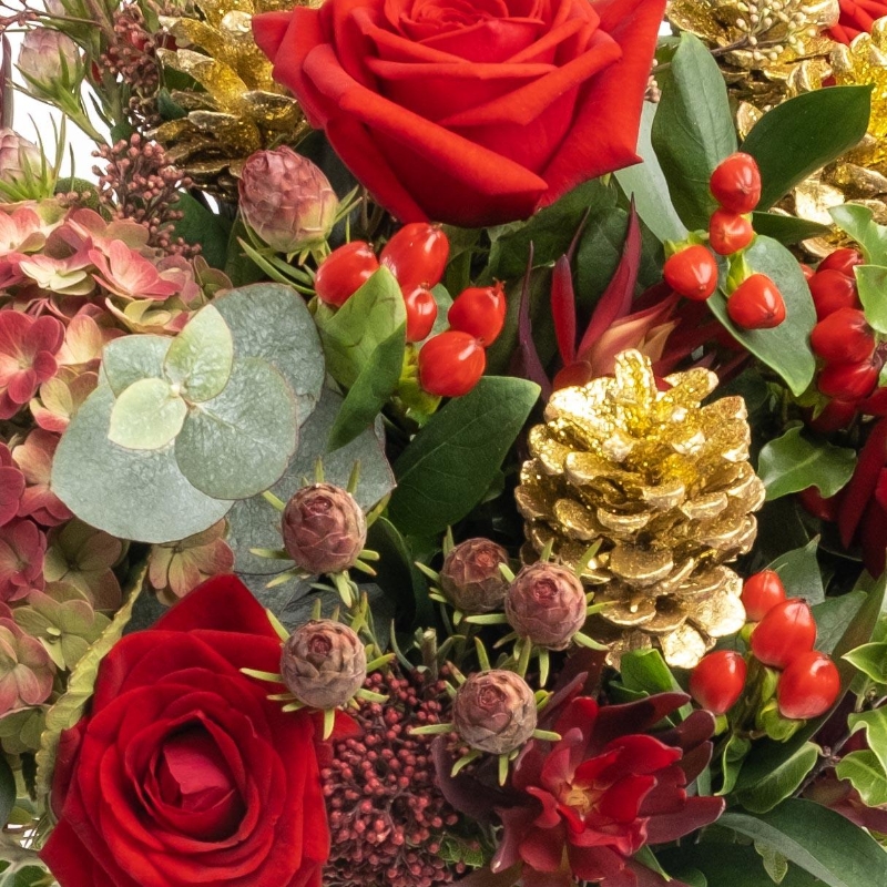 Florist Choice Christmas Hand Tied