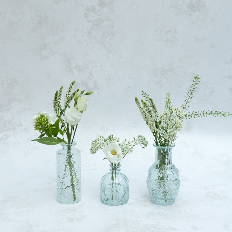 Harlow Bud Vases x 3