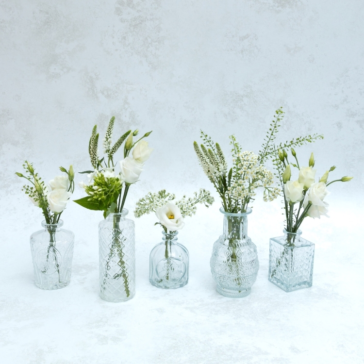 Harlow Bud Vases x 5