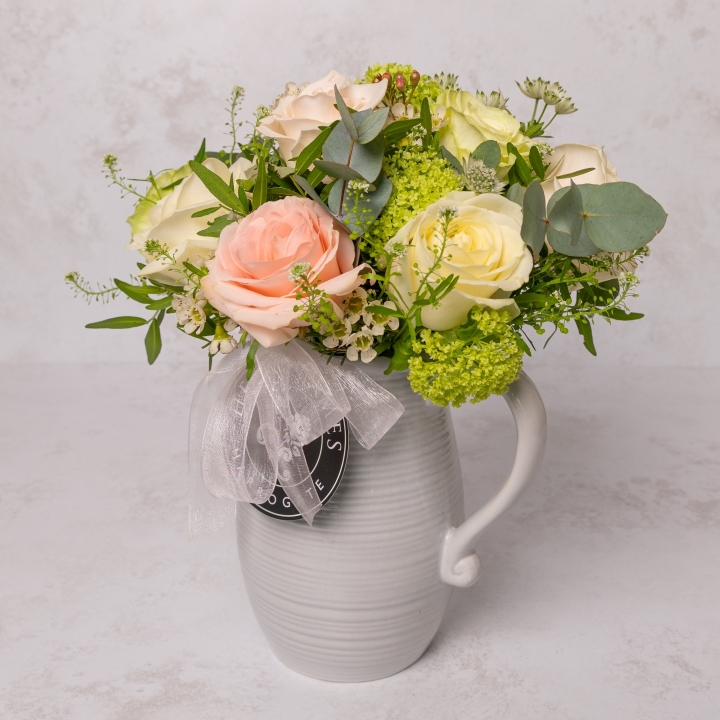 Mothers Day Pastel Rose Jug